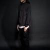 long back zip up jacket,scuba trousers
