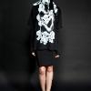 shark attack round neck tee,shark attack scarf,l/s turtleneck dress