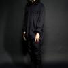 oversized l/s windbreaker button down
