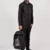 collared jumper,slim jog trousers